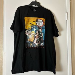 🦅BUNDLE DEAL - Demon Slayer Anime Men’s Short Sleeve Shirt - Size Extra Large